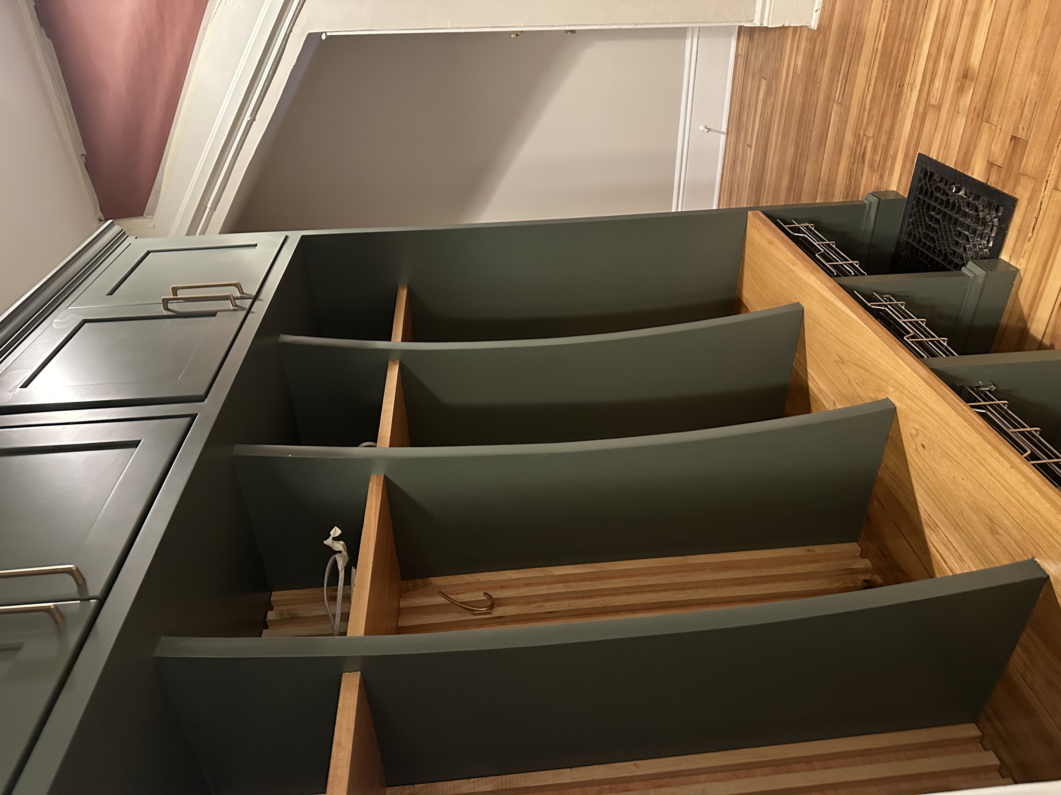 Custom Build-in Cabinets Project 10